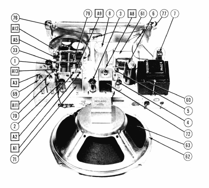 Airline 84WG-2506B; Montgomery Ward & Co (ID = 389443) Radio