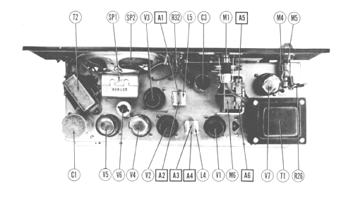 Airline 94GAA3654A; Montgomery Ward & Co (ID = 390440) Radio