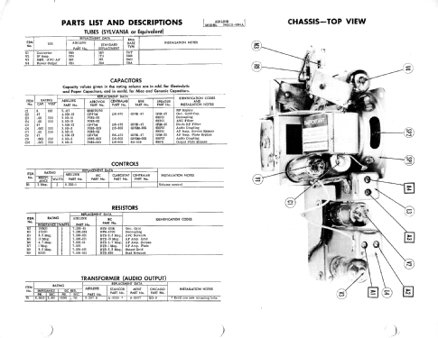 Airline 94GCB-1064A ; Montgomery Ward & Co (ID = 2410419) Radio