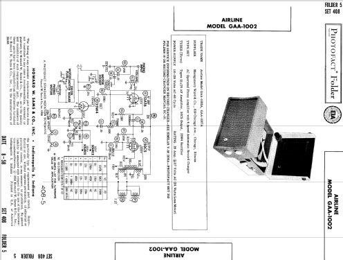 Airline GAA-1002 ; Montgomery Ward & Co (ID = 803629) R-Player