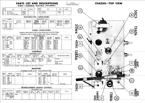 Airline GAA-1003A ; Montgomery Ward & Co (ID = 815033) Radio