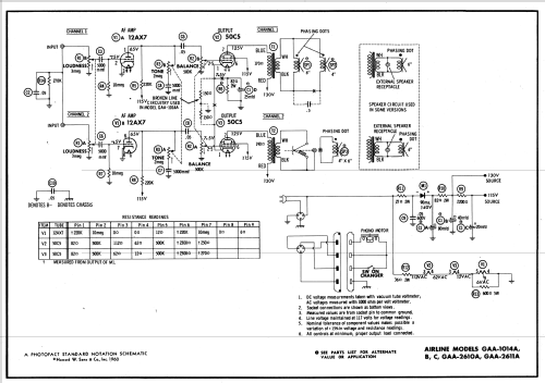 Airline GAA-1014A ; Montgomery Ward & Co (ID = 583237) R-Player