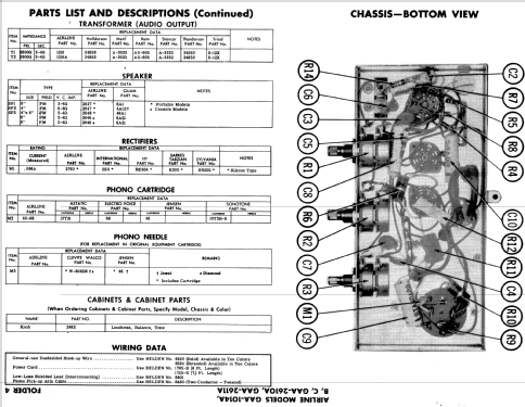 Airline GAA-1014A ; Montgomery Ward & Co (ID = 583240) R-Player