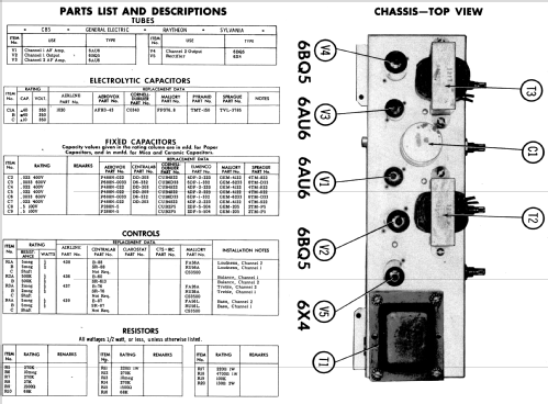 Airline GAA-1019A ; Montgomery Ward & Co (ID = 586956) R-Player