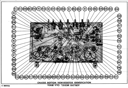 Airline GAA-2640A ; Montgomery Ward & Co (ID = 586995) Radio