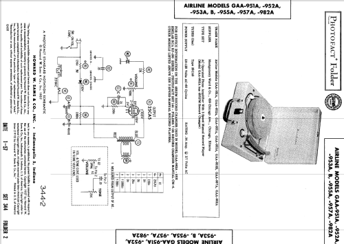 Airline GAA-951A ; Montgomery Ward & Co (ID = 551707) R-Player