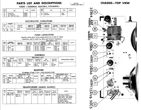 Airline GEN-1655A ; Montgomery Ward & Co (ID = 1811177) Radio