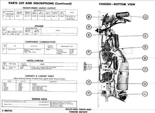 Airline GEN-1670A ; Montgomery Ward & Co (ID = 720924) Radio