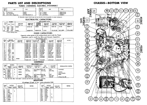 Airline GEN-2510A ; Montgomery Ward & Co (ID = 741810) Radio