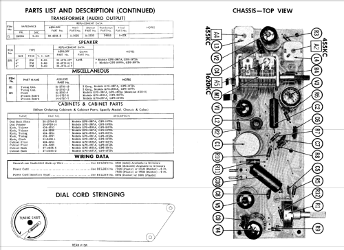 Airline GPS-1867A ; Montgomery Ward & Co (ID = 551803) Radio