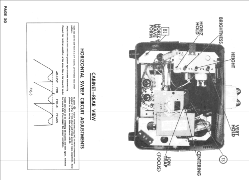 Airline GRX- 4030A; Montgomery Ward & Co (ID = 2472185) Télévision