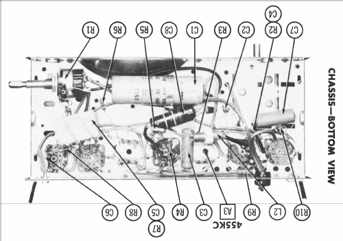 Airline GSE-1621A; Montgomery Ward & Co (ID = 2215845) Radio