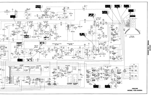 Airline GSE-6000A ; Montgomery Ward & Co (ID = 2314085) Television