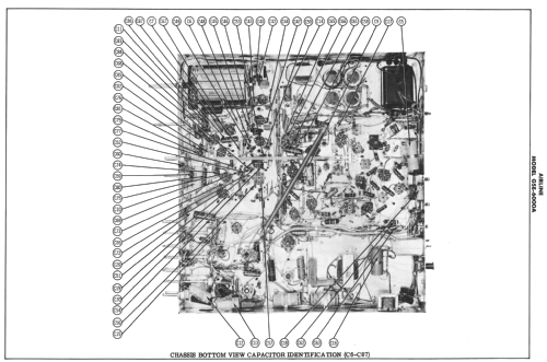 Airline GSE-6000A ; Montgomery Ward & Co (ID = 2314098) Television