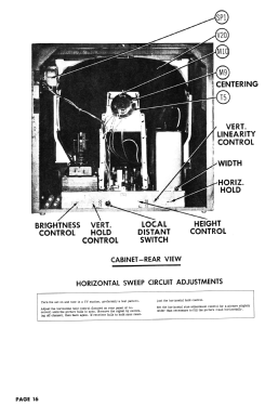 Airline GSL-4102B ; Montgomery Ward & Co (ID = 2716637) Television