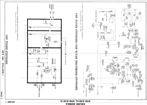 Airline GTM-4201A ; Montgomery Ward & Co (ID = 864236) Television