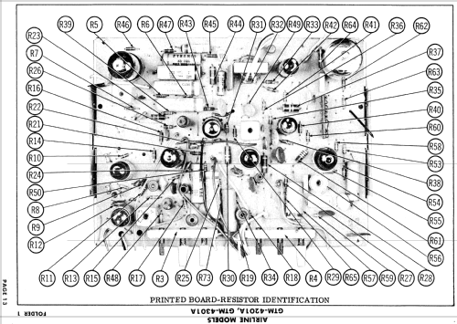 Airline GTM-4201A ; Montgomery Ward & Co (ID = 864244) Television