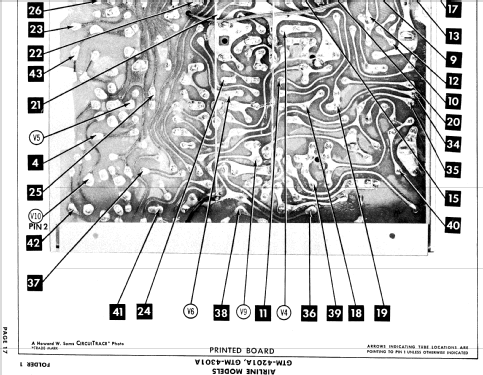 Airline GTM-4201A ; Montgomery Ward & Co (ID = 864248) Television