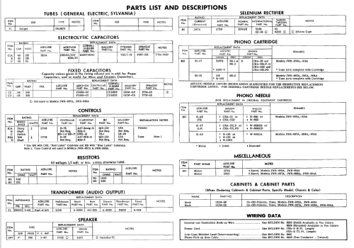 Airline JWR-867A ; Montgomery Ward & Co (ID = 636940) R-Player