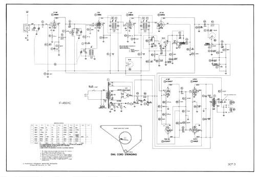 Airline WG-2603A; Montgomery Ward & Co (ID = 397200) Radio