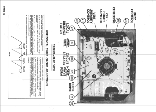 Airline WG-4012A Code 21A59CT; Montgomery Ward & Co (ID = 2149824) Televisión