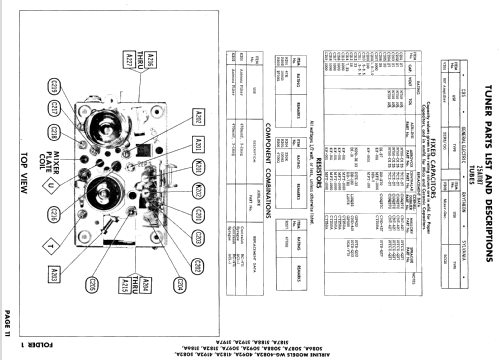 Airline WG-4082A, WG-4092A ; Montgomery Ward & Co (ID = 633386) Television