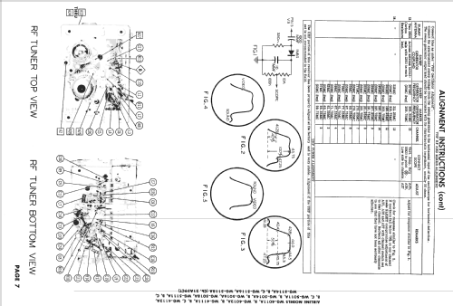 Airline WG-5011A Code 21A59CT; Montgomery Ward & Co (ID = 2150054) Television