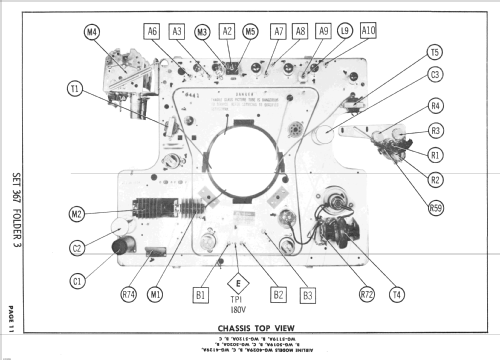 Airline WG-5019A; Montgomery Ward & Co (ID = 2418001) Télévision