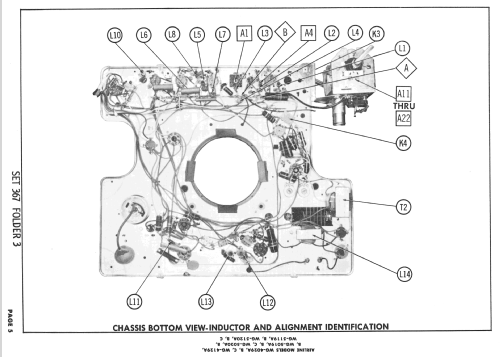 Airline WG-5019A; Montgomery Ward & Co (ID = 2418002) Télévision