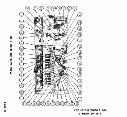 Airline WG-5102A; Montgomery Ward & Co (ID = 2676659) Television