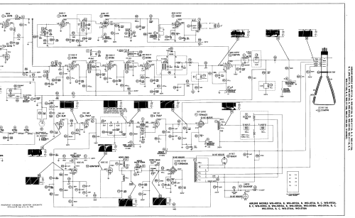 Airline WG-5111C Code 21A59CT; Montgomery Ward & Co (ID = 2151424) Television