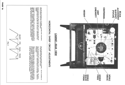 Ch= WG-4041A; Montgomery Ward & Co (ID = 2572643) Television