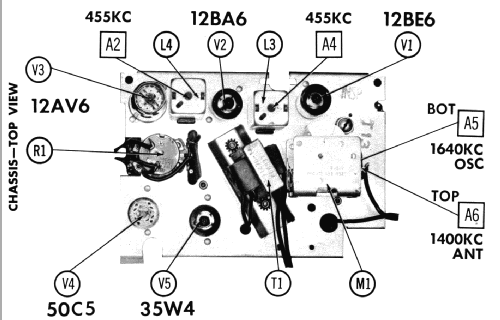 GEN-1685A; Montgomery Ward & Co (ID = 1274044) Radio