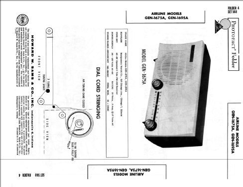 GEN-1695A ; Montgomery Ward & Co (ID = 2126886) Radio