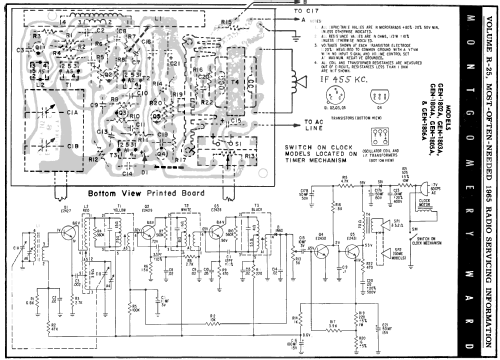 GEN-1802A ; Montgomery Ward & Co (ID = 189659) Radio