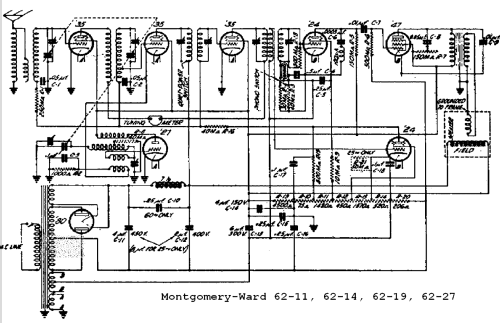 Grenadier 62-14; Montgomery Ward & Co (ID = 549751) Radio