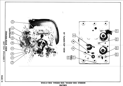 GSE4004A; Montgomery Ward & Co (ID = 2652197) Television