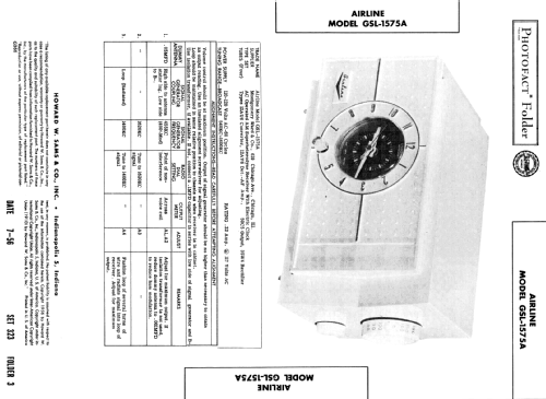 GSL-1575A ; Montgomery Ward & Co (ID = 384370) Radio