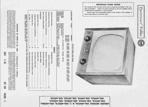 GSL-4007A ; Montgomery Ward & Co (ID = 2314784) Television