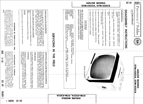 GTM-4202A ; Montgomery Ward & Co (ID = 912676) Television