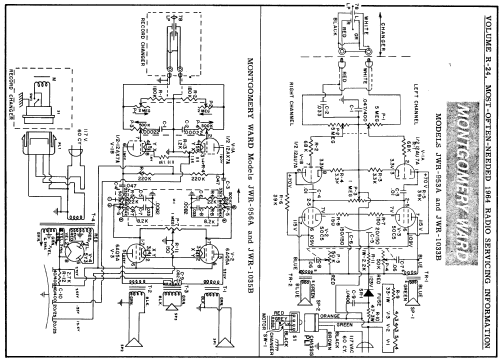 JWR-953A ; Montgomery Ward & Co (ID = 178712) R-Player