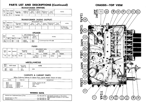 Riverside FJB-6681A ; Montgomery Ward & Co (ID = 648562) Car Radio