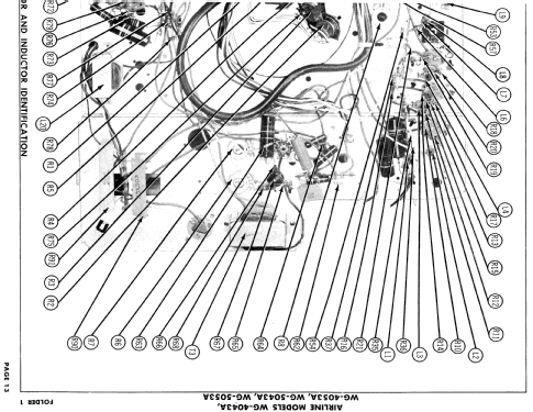 Airline WG-4043A ; Montgomery Ward & Co (ID = 914746) Television