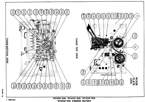 Airline WG-4043A ; Montgomery Ward & Co (ID = 914748) Television