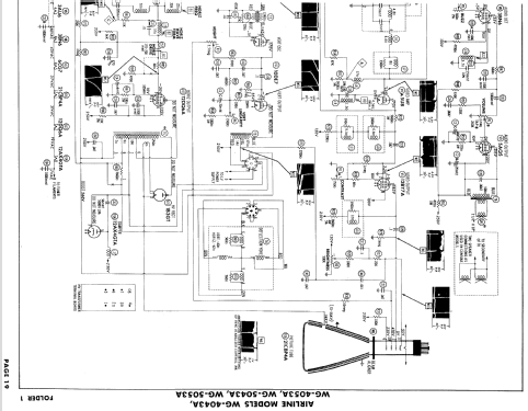 Airline WG-4043A ; Montgomery Ward & Co (ID = 914752) Television