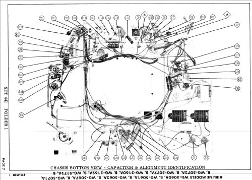 WG-5062B ; Montgomery Ward & Co (ID = 886970) Television