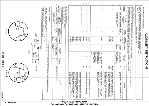 WG-5073A ; Montgomery Ward & Co (ID = 917958) Television