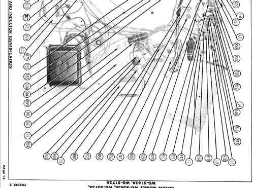 WG-5073A ; Montgomery Ward & Co (ID = 917965) Television