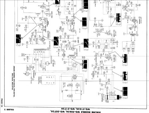 WG-5073A ; Montgomery Ward & Co (ID = 917967) Television