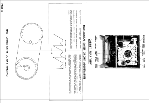 WG-5073A ; Montgomery Ward & Co (ID = 917968) Television